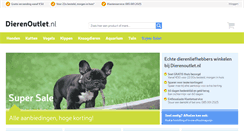 Desktop Screenshot of dierenoutlet.nl